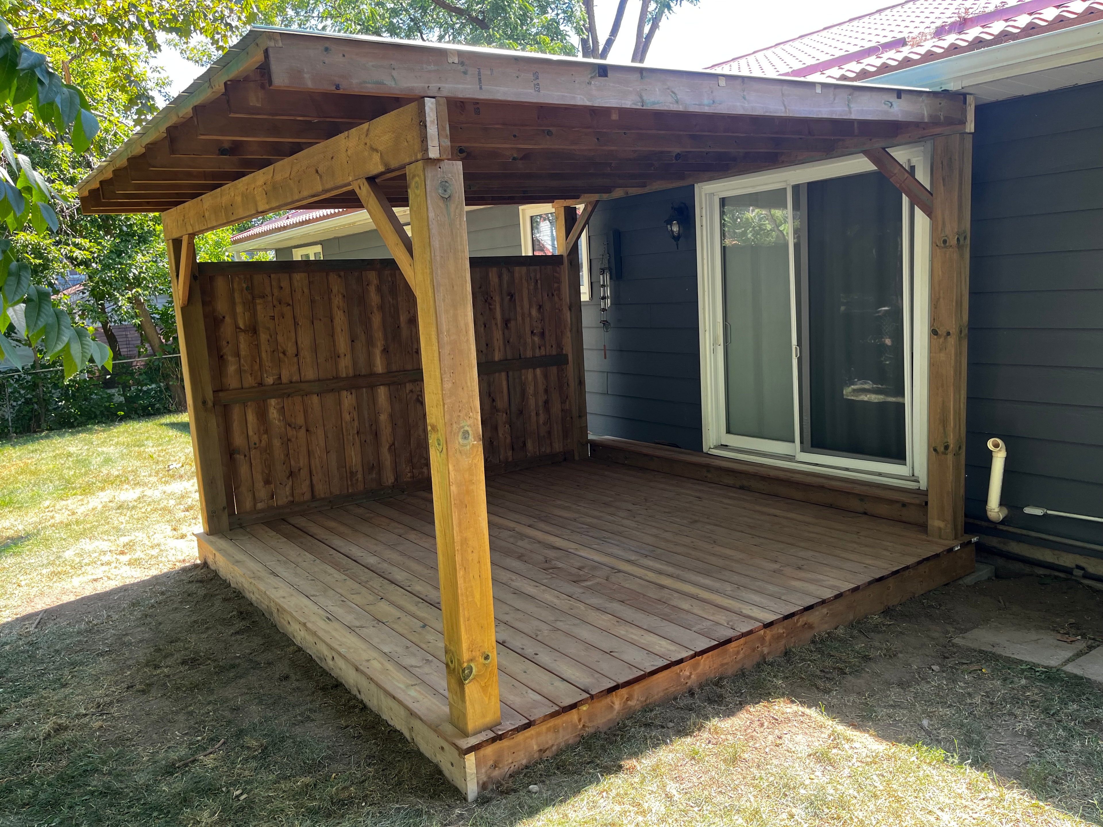 Covered Deck & Roof Construction — Orillia