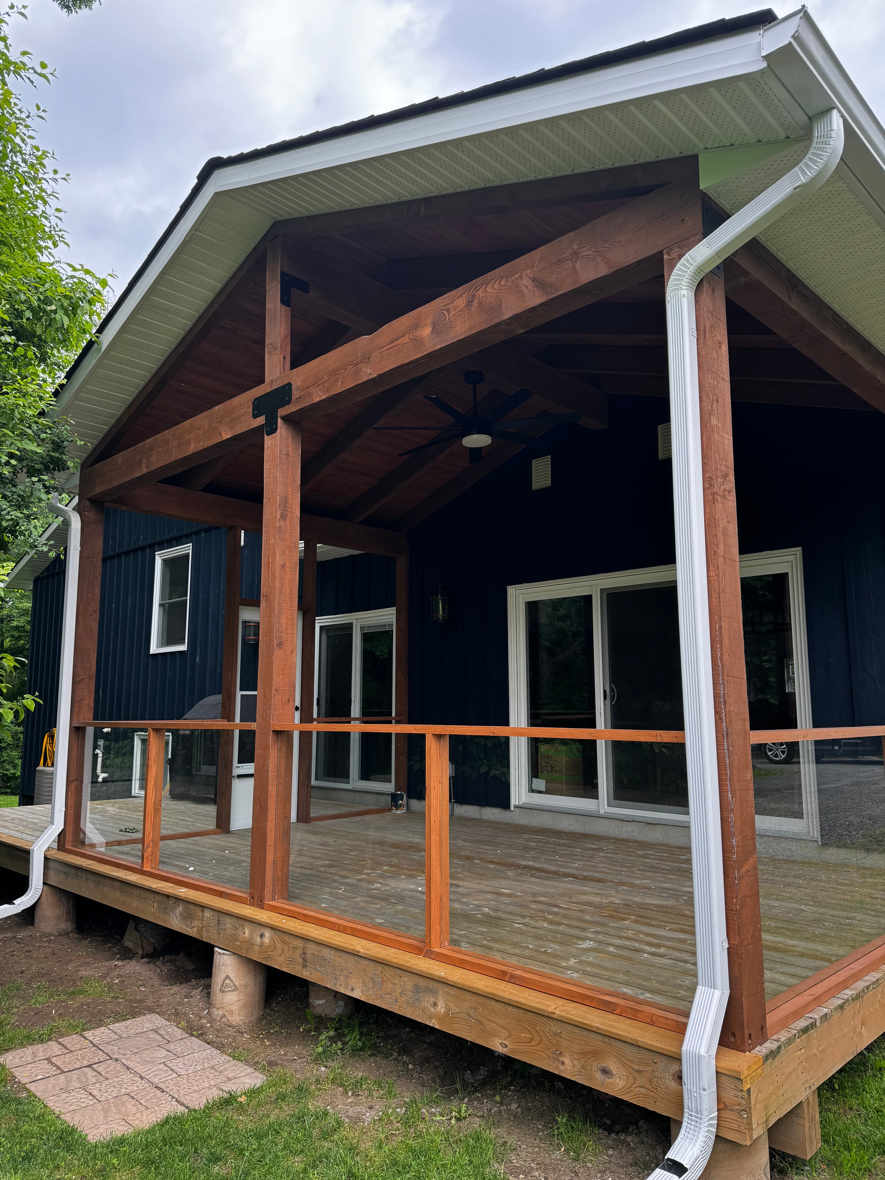 Timber Frame Porch